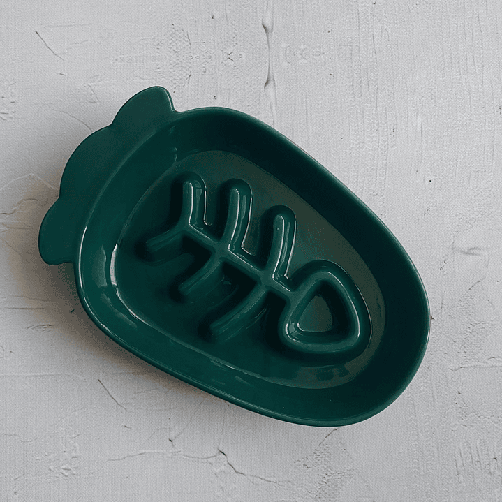 Plato comedero anti ansiedad Pez 3