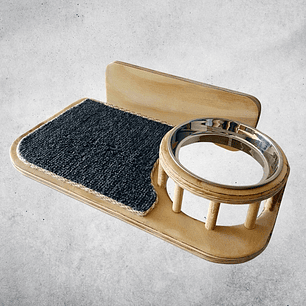 Repisa con Comedero Elevado