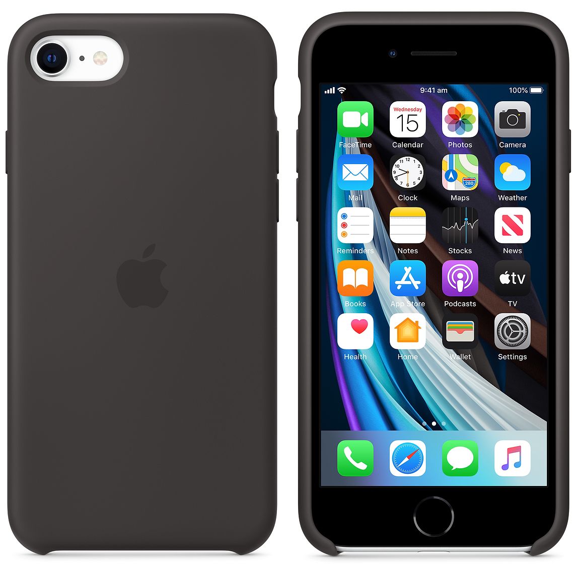 Carcasa iPhone SE 2020 Negro