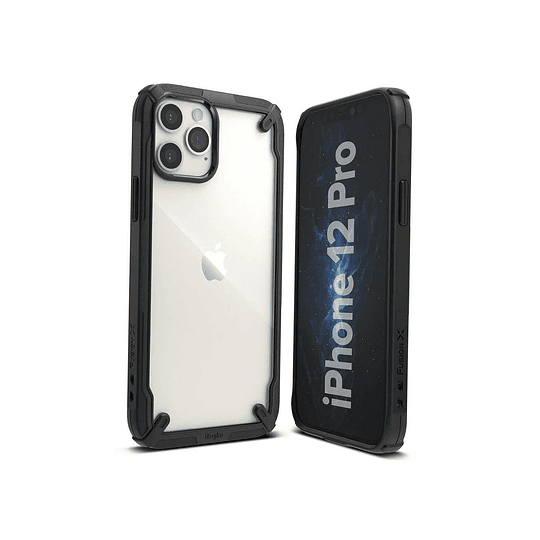 Carcasa Ringke iPhone 12/12 Pro Clear Black 