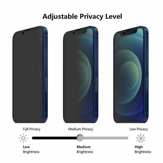Lámina De Privacidad Para iPhone 13 Pro - Anti-Espia 