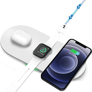 Cargador Inalámbrico 3 en 1