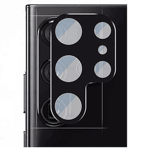 Lamina De Vidrio Para Cámara Samsung S22 Ultra Negro