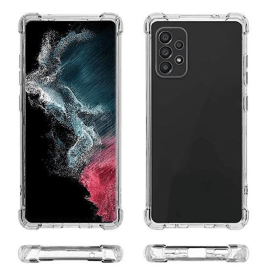 Carcasa Transparente Para Samsung A73 5G + Lámina Pantalla 