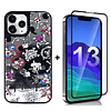 Carcasa Con Diseño One Piece Para iPhone 13 Pro Max + Lámina 