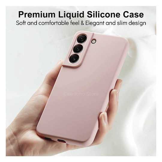 Carcasa De Silicona Para Samsung S22 Plus 