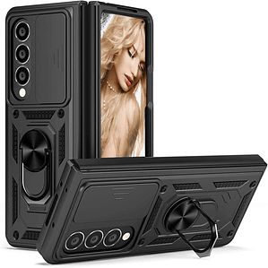 Carcasa Armor con Anillo Para Samsung  Z Fold 4