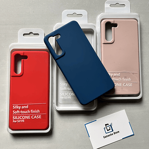 Carcasa De Silicona Para Samsung S21 FE