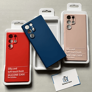 Carcasa De Silicona Para Samsung S22 Ultra