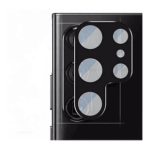 Lamina de Vidrio Para Camara S23 Ultra - Negro