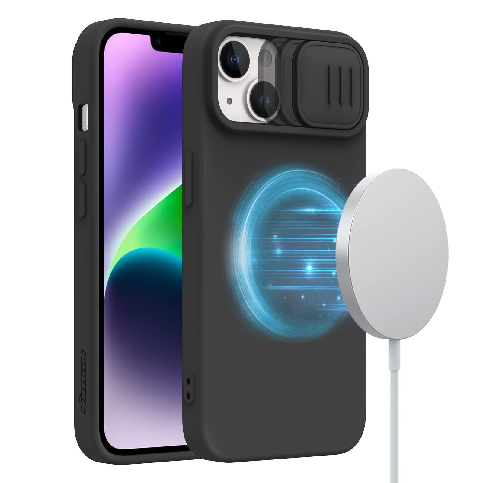 Carcasa Nillkin De Silicona Magsafe Para iPhone 14 Plus