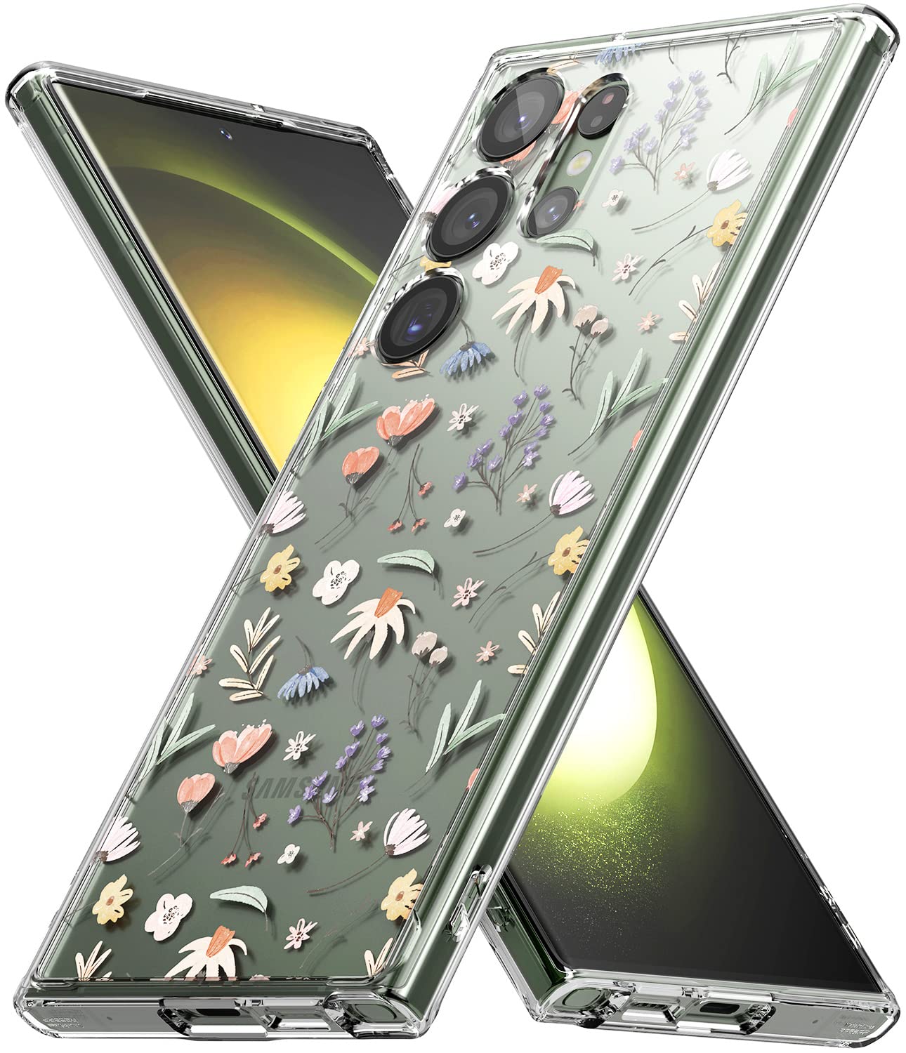 Carcasa Ringke Dry Flowers Para Samsung S23 Ultra