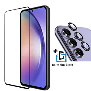 Lamina Pantalla Para Samsung A54 5G + Protector De Lentes 