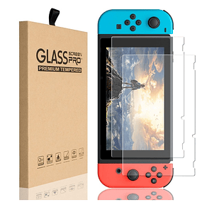 Pack Laminas de Vidrio Para Nintendo Switch 