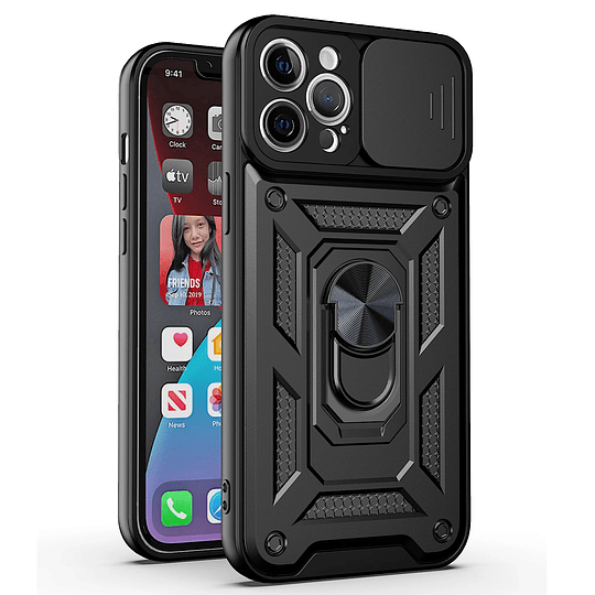 Carcasa Armor Con Anillo Para iPhone 14 Pro