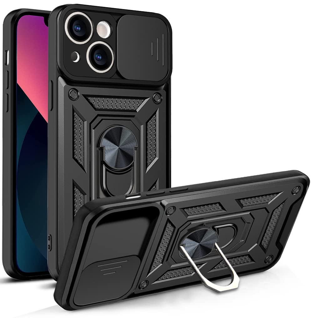 Carcasa Armor Con Anillo Para iPhone 14 Normal