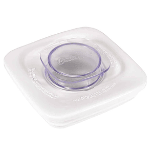 Tapa Cuadrada Para Vaso Oster Clásico - Blanca