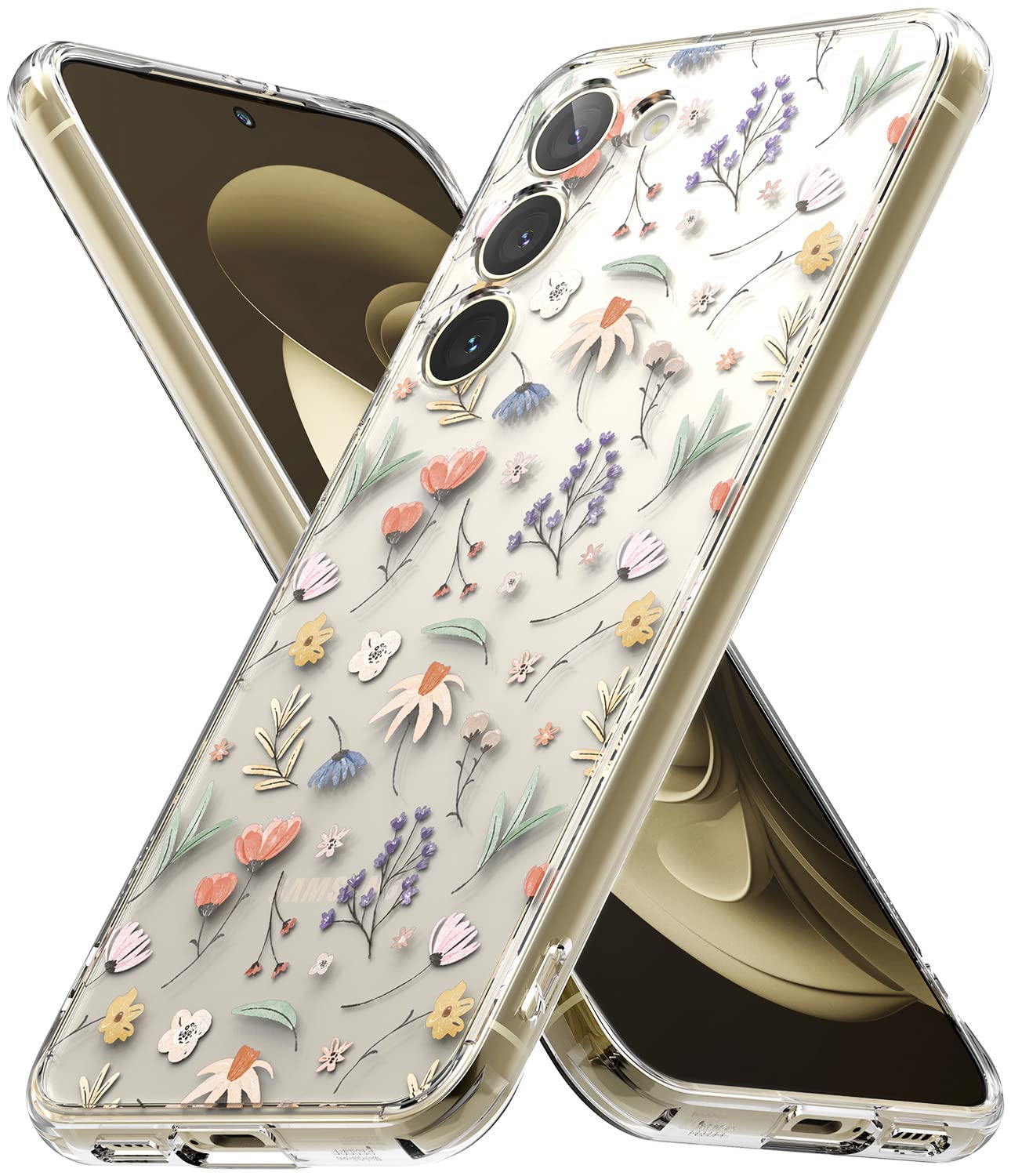 Carcasa Ringke Dry Flowers Para Samsung S23 Plus