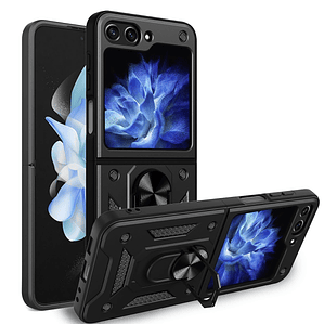 Carcasa Con Anillo Para Samsung Z Flip 5