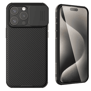 Carcasa Nillkin CamShield Pro Para iPhone 15 Pro Max