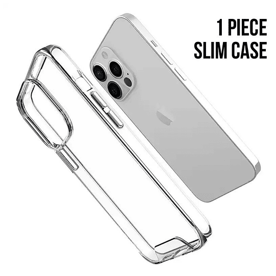 Carcasa Transparente Slim Para iPhone 15 Pro