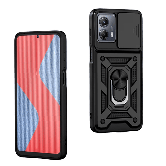 Carcasa Armor con Anillo Para Motorola G53 5G