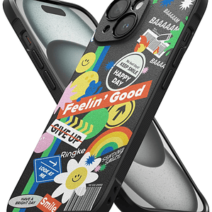 Carcasa Ringke Onyx Sticker Para iPhone 15 