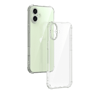 Carcasa Transparente Reforzada Para iPhone 16 Normal