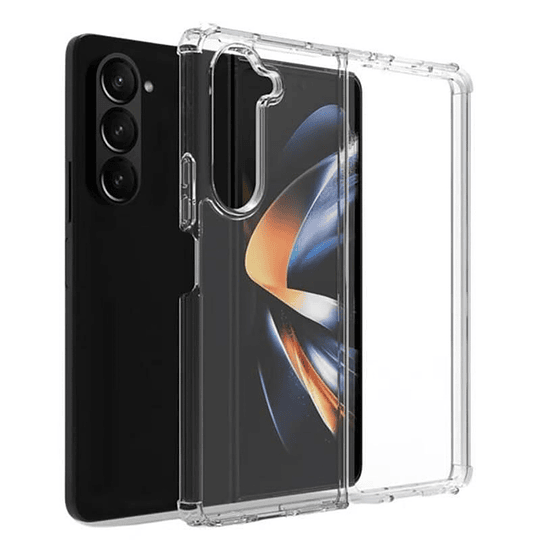 Carcasa Transparente Para Z Fold 6 + Protector Lentes