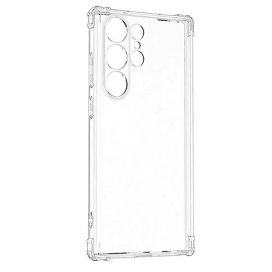 Carcasa Transparente Para Samsung S24 Ultra + Lamina Vidrio