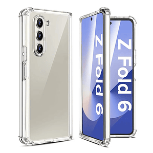 Carcasa Transparente Reforzada Para Samsung Z Fold 6 