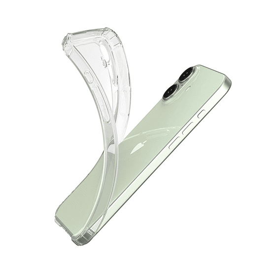 Carcasa Transparente Reforzada Para iPhone 16 Plus