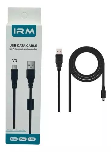 Cable Mini USB V3 Para Playstation 3