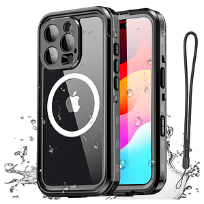 Carcasa Impermeable Con Magsafe Para iPhone 16 Pro