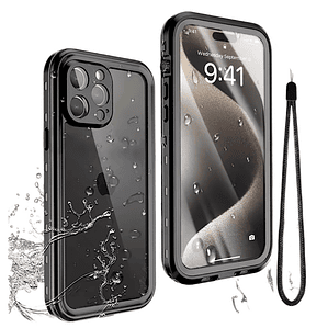 Carcasa Impermeable Para iPhone 15 Pro