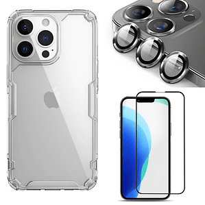 Carcasa Nillkin Nature Para iPhone 13 Pro + Laminas 