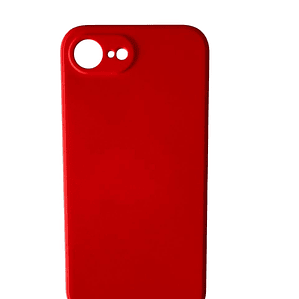 Carcasa de Silicona Para iPhone 16e - Rojo