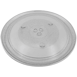 Plato de Vidrio Para Microondas de 31.8 cm de Diametro