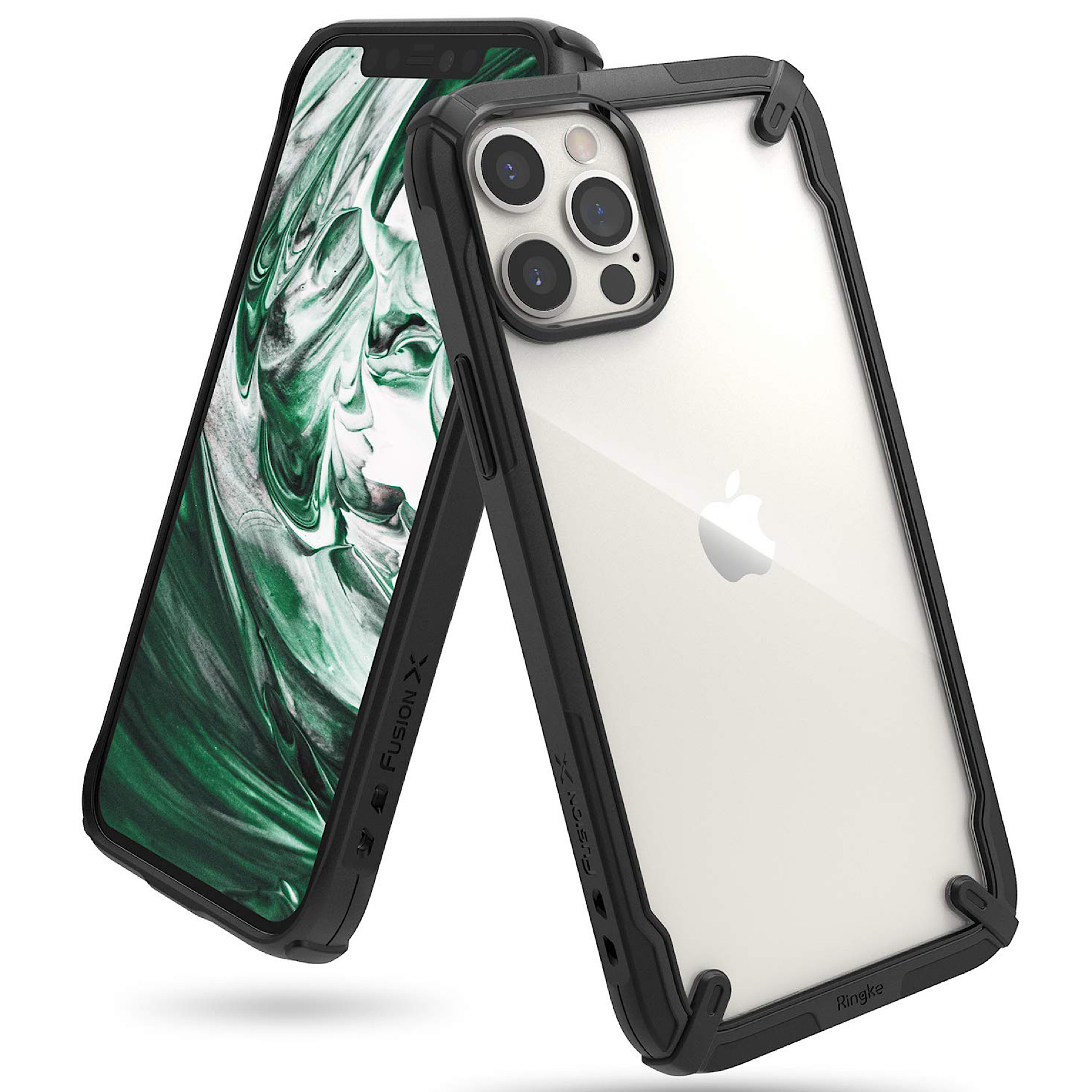 Carcasa Ringke iPhone 12 Pro Max Clear Black