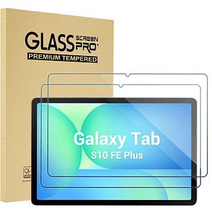 Pack 2 Laminas de Vidrio Para Samsung Tab S10 Fe Plus 