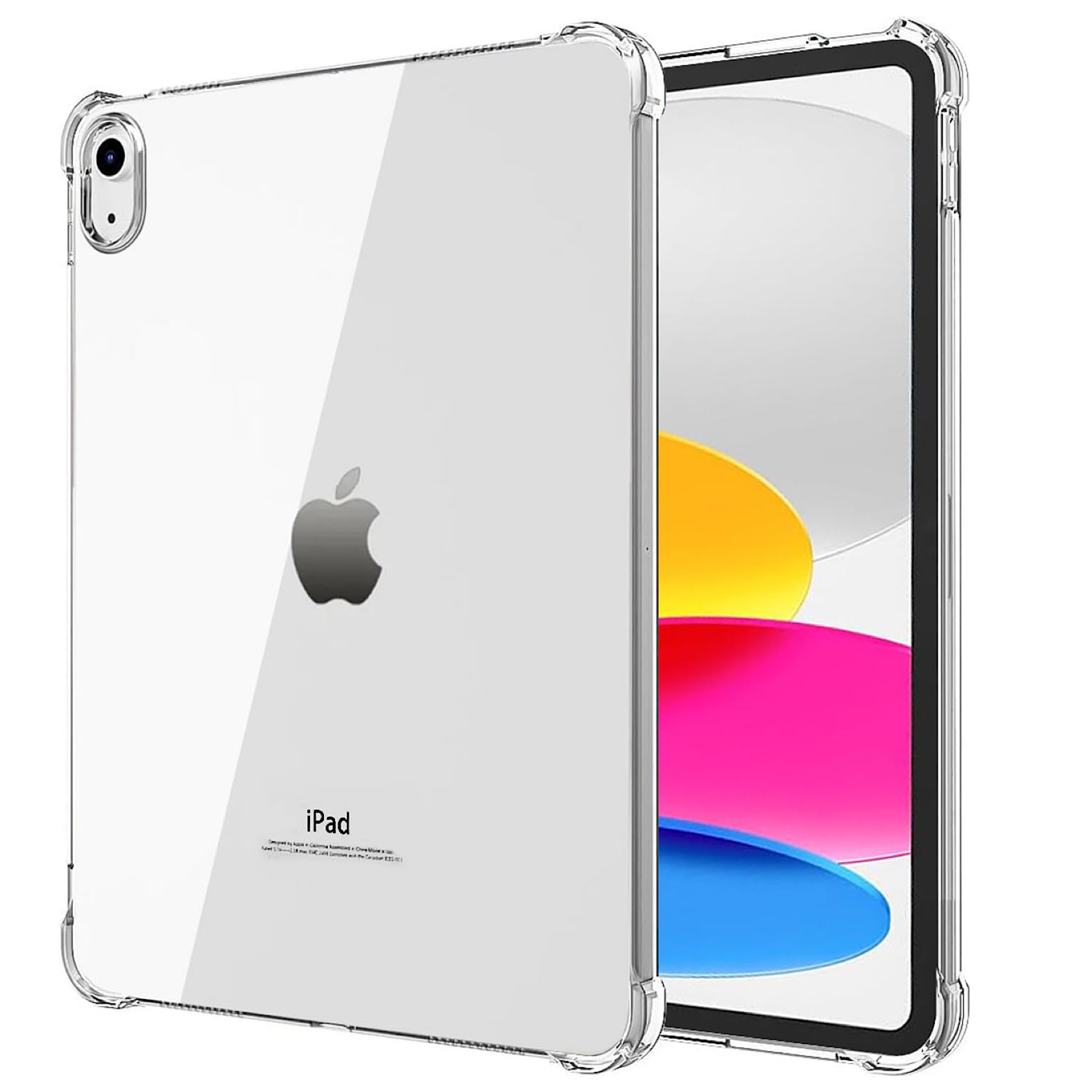 Carcasa Funda Transparente Con Ranura Lapiz Para iPad 11 Gen A16