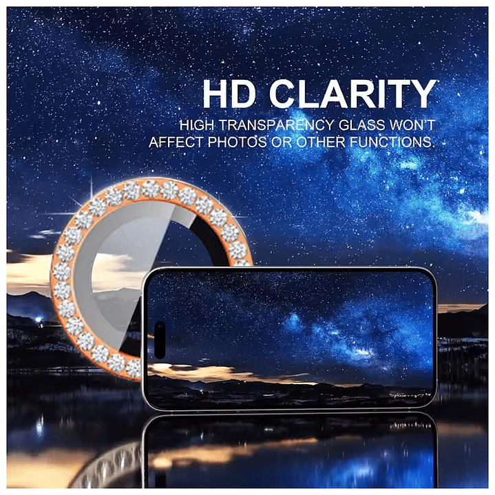 Protector Lentes Brillos Para iPhone 17 Pro Max-17 Pro 3
