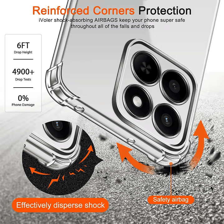 Carcasa Transparente Para Honor 400 Smart 4