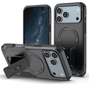 Carcasa Con Magsafe/soporte Para iPhone 17 Pro Max