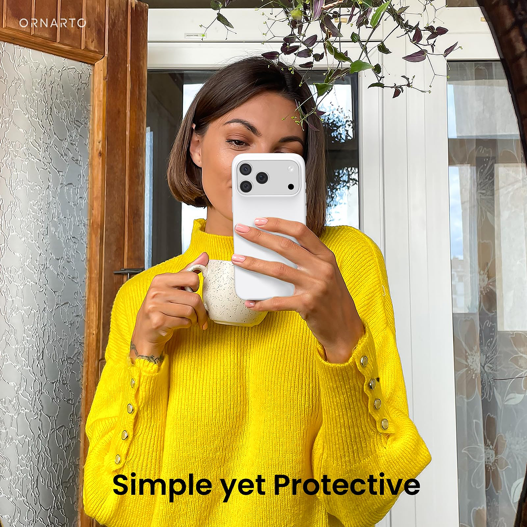 Carcasa De Silicona Soft Para iPhone 17 Pro Max 6