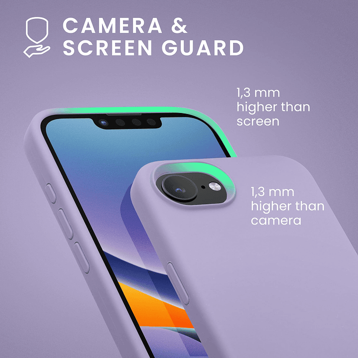 Carcasa De Silicona Soft Para iPhone 16e 9