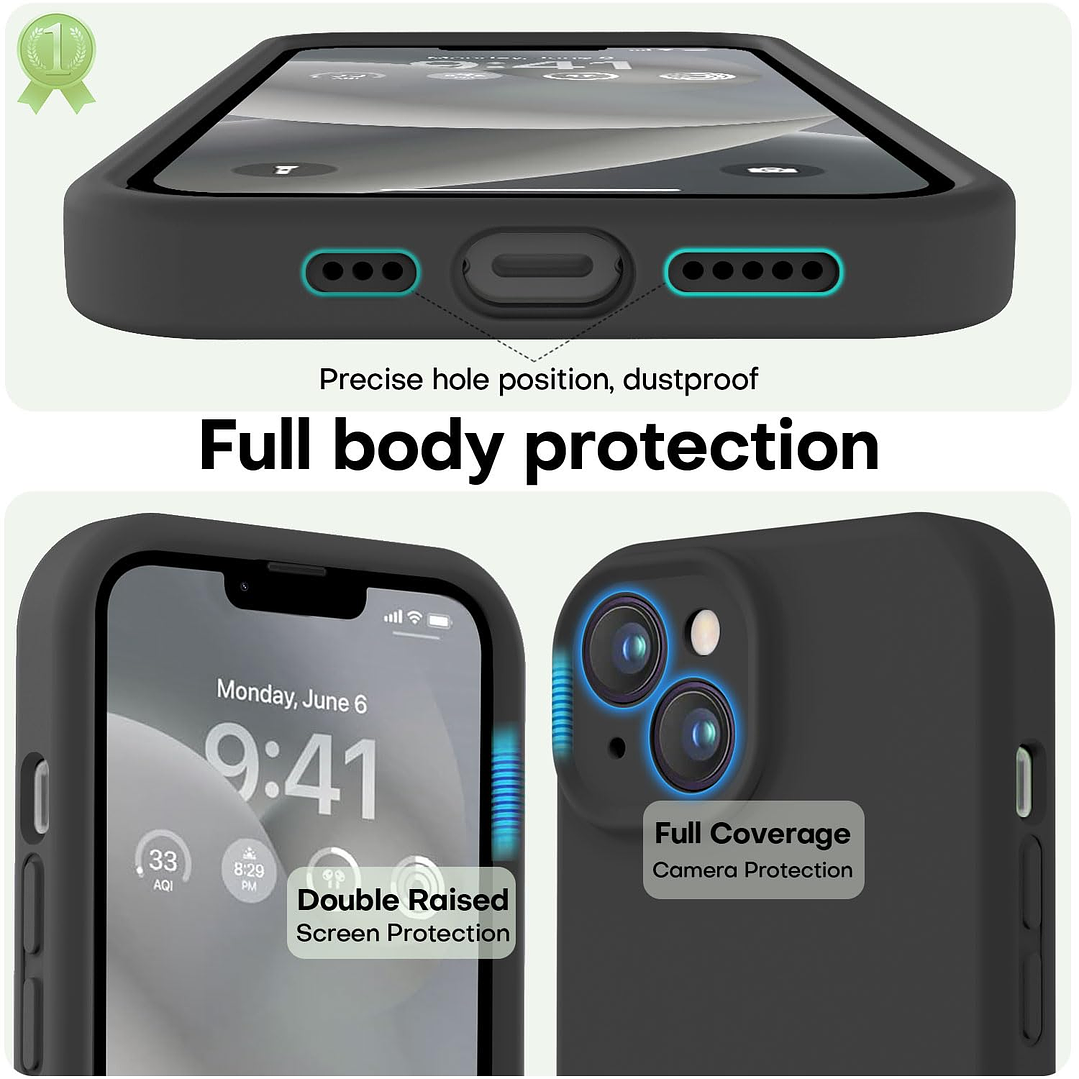 Carcasa De Silicona Para iPhone 13 Normal 2