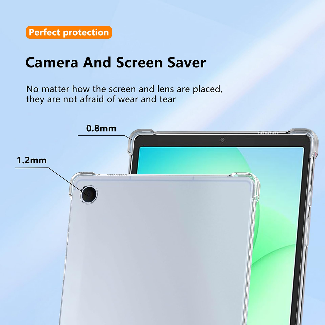 Carcasa Transparente Para Samsung Tab A11 Plus de 11 3