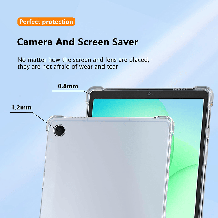 Carcasa Transparente Para Samsung Tab A11 Plus de 11 3