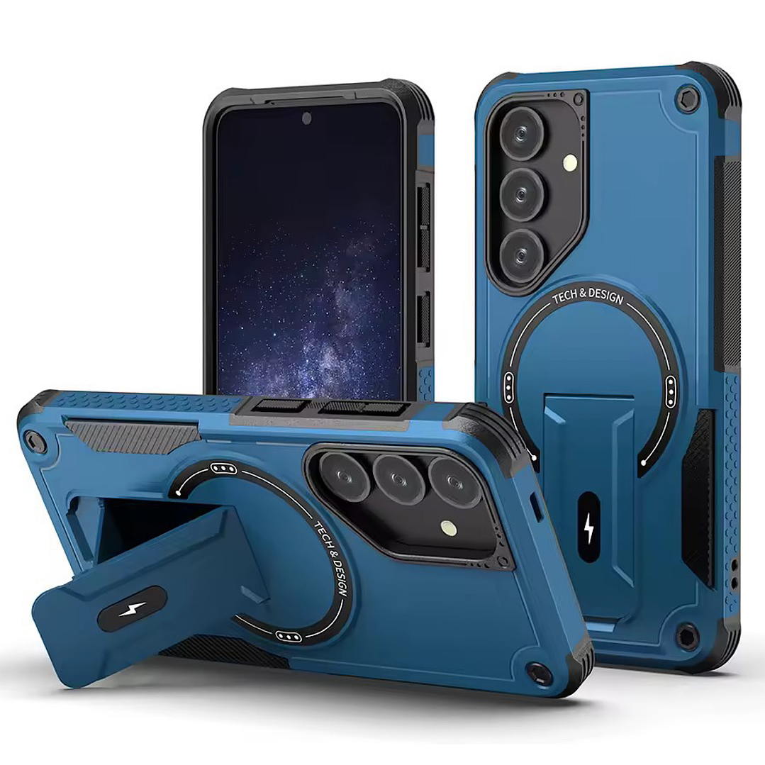 Carcasa Con Magsafe/soporte Para Samsung A56-A36 5G 9